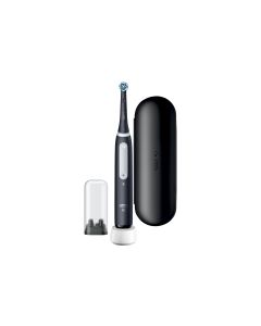 Oral-B Mikrovibrationszahnbürste iO Series 4 mit Etui, Schwarz matt