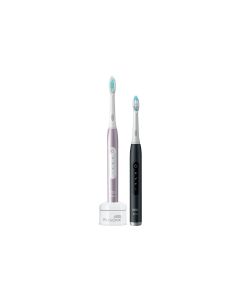 Oral-B Schallzahnbürste Pulsonic Slim Luxe 4900 Duo Schwarz/Rose