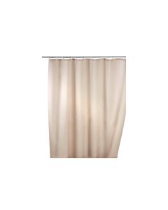 Wenko Duschvorhang Anti-Schimmel 180 x 200 cm, Beige