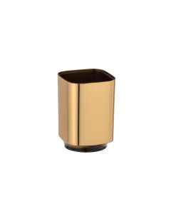 Wenko Zahnputzbecher Auron Gold