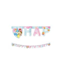 Amscan Girlande Princess 2 m, Papier