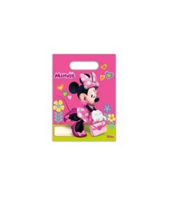 Amscan Geschenktasche Disney Minnie 6 Stück, 16 x 23 cm