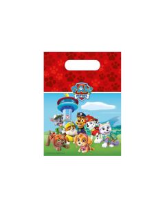 Amscan Geschenktasche PawPatrol 6 Stück, 16 x 23.5 cm