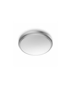 Philips Deckenleuchte Doris, Ø 22 cm, 6W, 4000K, Nickel