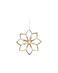 Star Trading Hänger Dekoration Amaze, 36 LEDs, 30 cm, Gold
