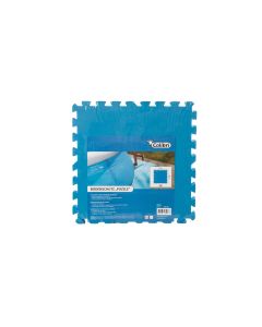 Colibri Bodenschutzmatte 50 x 50 cm, 2.25 m² 9 Stück, Blau