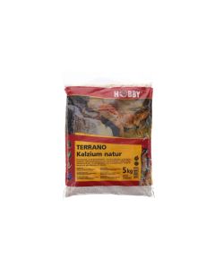 Hobby Terraristik Bodensubstrat Terrano Kalzium, Natur, Ø 2-3 mm, 5 kg