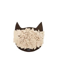 KNAUDER'S BEST Katzen-Spielzeug Schnüffelrasen, Braun