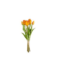 Dekomat AG Kunstblume Tulpen Royla 7er Set, 38 cm