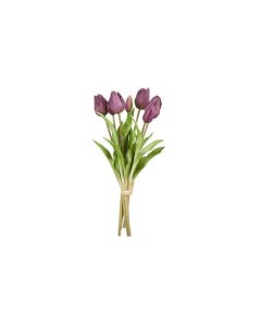 Dekomat AG Kunstblume Tulpen Royla 7er Set, 38 cm