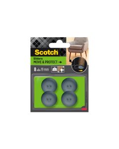 3M Stuhlbeingleiter Move & Protect, Ø 19 mm, Grau