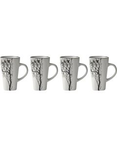 Villa Collection Espressotasse Hela 100 ml, 4 Stück, Grau