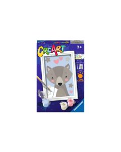 Ravensburger Malset CreArt: Cute Wolf