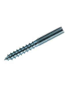 Krafter Stockschrauben, Stahl verzinkt M6 x 50 mm, 4 Stück