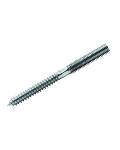 Krafter Stockschrauben, Stahl verzinkt M10 x 100 mm, 2 Stück