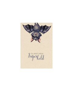 Natur Verlag Motivkarte Superheld 17.5 x 12.2 cm