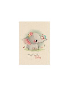 Natur Verlag Glückwunschkarte Welcome Baby A4