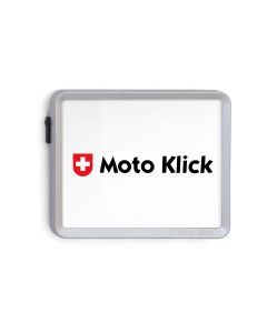Swiss Klick Kennzeichenhalter Motorrad Chrom Matt