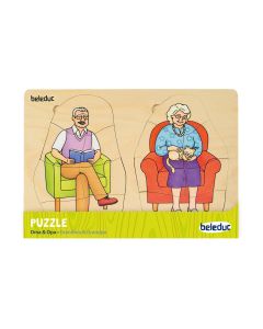 Beleduc Puzzle Oma und Opa