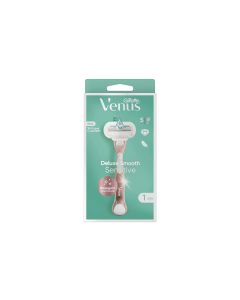 Gillette Venus Rasierer Deluxe Smooth Sensitive 1 Stück Roségold