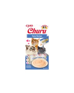 CIAO Churu Katzen-Snack Pürees Thunfisch, 4 x 14 g