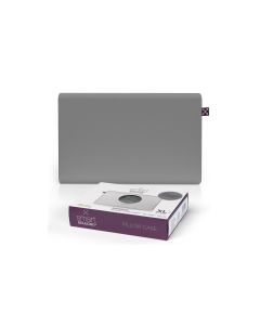 Smartsleep Kopfkissenbezug Relaxing + XL 60 x 40 x 7 cm, Grau