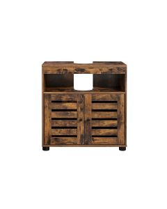 VASAGLE Waschbeckenunterschrank 60 x 63 cm, Braun