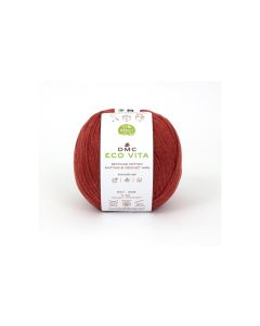DMC Wolle Eco Vita 100 g, Rostbraun
