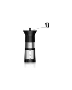 Bialetti Kaffeemühle Premium Schwarz/Silber