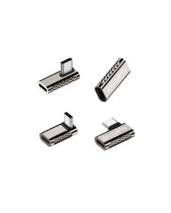 4smarts USB-Adapter 4-teiliges Set USB-C Stecker - USB-C Buchse