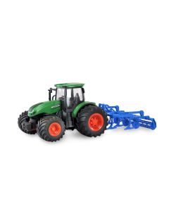 Amewi Traktor mit Grubber, Grün 1:24, RTR