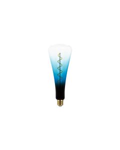 EGLO Leuchten Lampe 4 W E27 Blau-Schwarz-Transparent