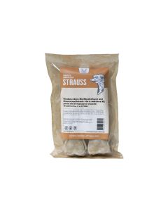 Kaufit Kauknochen Rind mit Straussenfleisch, 17 cm, 245 g, 2 Stück