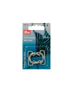 Prym Bikini/Gürtelverschluss Silber, 25 mm