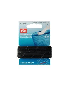 Prym Elastikband Schwarz, 1 m x 25 mm