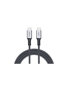 onit USB4-Kabel Pro USB C - USB C 2 m, Grau/Schwarz