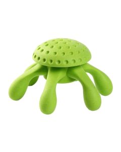 KIWI WALKER Hunde-Spielzeug Octopus Grün, M, 17 x 17 x 9 cm