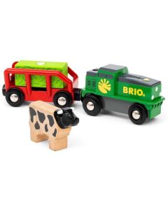 BRIO BRIO World Farm Battery Train