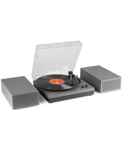 Fenton Plattenspieler RP165G Grau