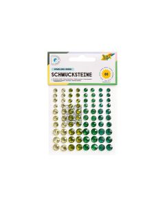Folia Schmucksteine Sparkling Green 80 Stück