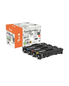 Peach Tonerset HP No. 207X BK/C/M/Y