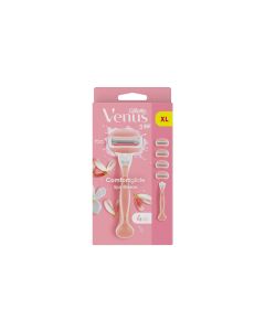 Gillette Venus Rasierer Comfortglide Spa Breeze + 4 Rasierklingen