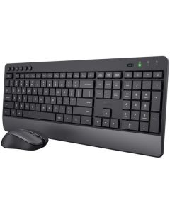 Trust Tastatur-Maus-Set Trezo