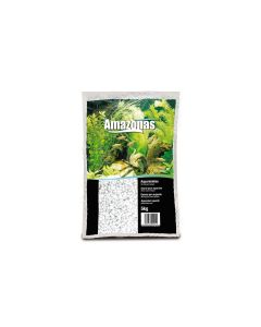 AMAZONAS Bodengrund Aquarienkies 2-3 mm, 5 kg, Weiss