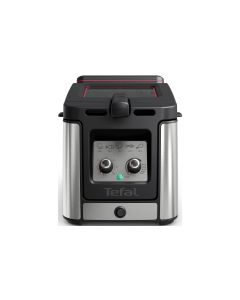 Tefal Fritteuse Clear Duo FR600DCH 1.2 kg, Schwarz/Silber