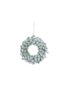 CHALET Adventskranz 40 cm, beschneit