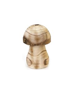 CHALET Aufsteller Pilz 15 cm, Nature