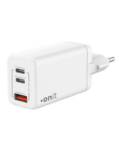 onit USB-Wandladegerät Trial QC4+ 45 W GaN Weiss