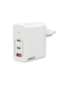 onit USB-Wandladegerät Trial QC5.0 120 W GaN Weiss