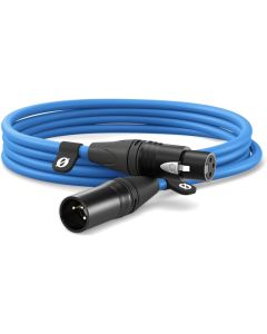 Rode XLR-Kabel XLRm-XLRf 3 m, Blau
